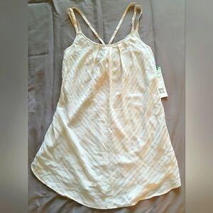 NWT Mimi Chica ivory and gold mini dress